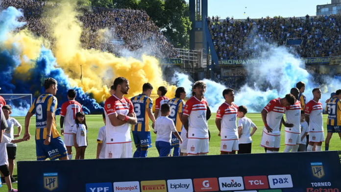 pasillo estudiantes rosario central fútbol argentino